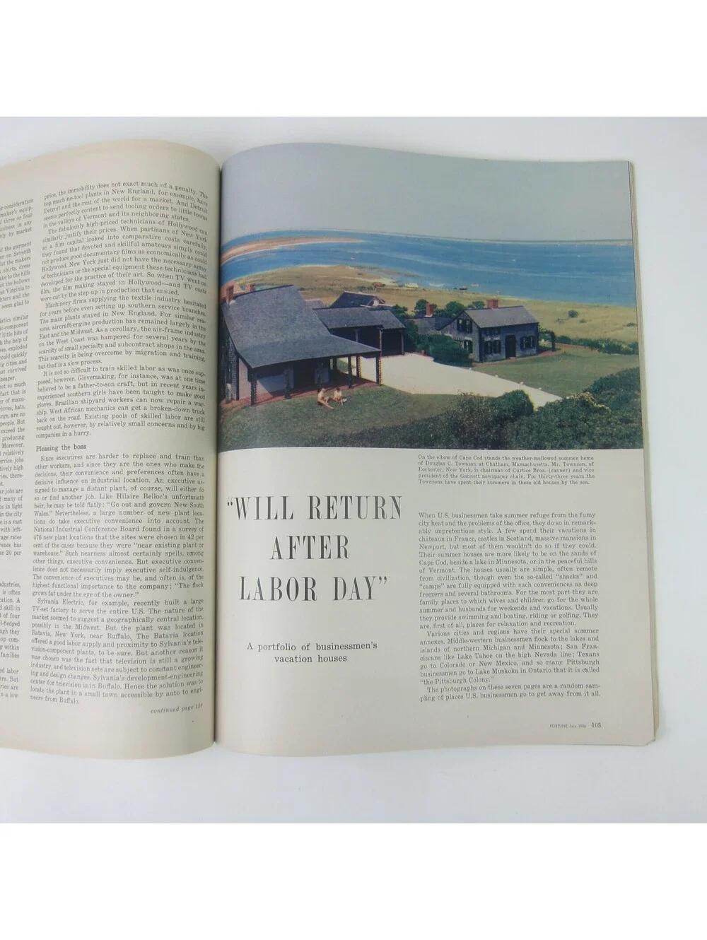 Vintage FORTUNE Magazine July 1956 Ford Cadillac Chrysler Kaiser Aluminum Ads